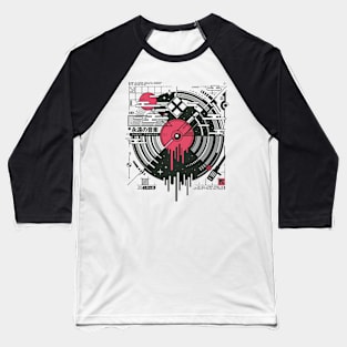 Retro Vinyl Baseball T-Shirt